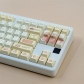 Bread Dog 104+25 PBT Dye-subbed Keycaps Set Cherry Profile for MX Switches Mechanical Gaming Keyboard